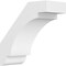 Ekena Millwork 5"W x 12"D x 12"H Standard Aspen Architectural Grade PVC Knee Brace BRCP05X12X12ASP - alternate 1